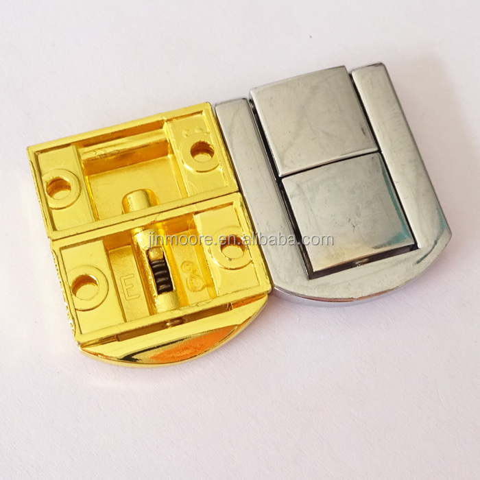 Factory Custom Online Shopping Metal Buckle Tin Trunk Latch Hook Lock For Gift Box