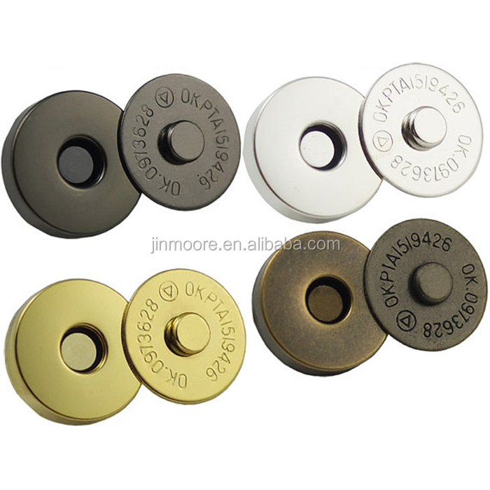 Wholesale Cheap Price Metal Magnetic Buttons For Clothing