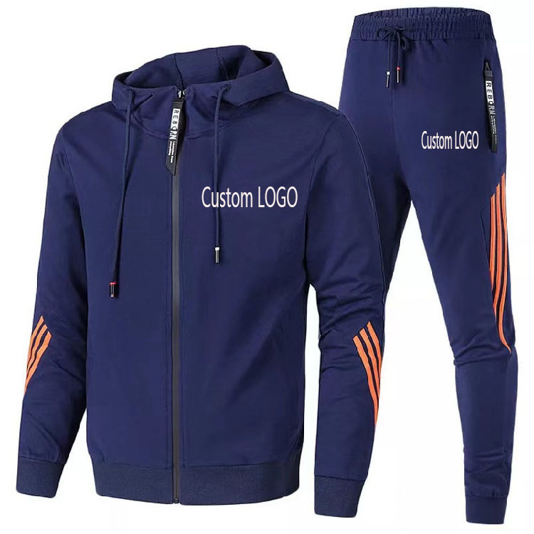 Men's Nylon Polyester Cotton Jogging Suit Men's Customized Tops 3x Winter Sportswear sports track suit for men