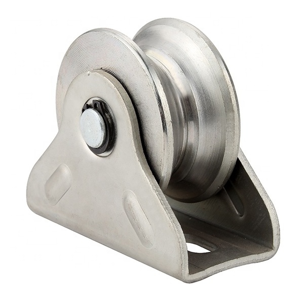 Zinc plated Sliding gate Wheel kits gate  hardware