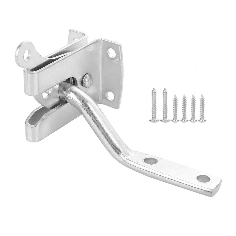 Self lock bolts Galvanized door bolts auto gate latches self locking gate latch set gravity latch