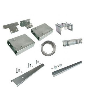 3m 4m 5m Slivery automatic Telescopic sliding gate kits