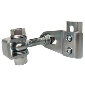 Galvanized M16 bolt steel swing gate hinges weld on hinges Adjustable door hinge with nut