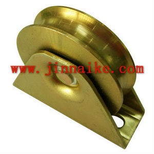 auto sliding door roller for gate,sliding gate wheel with exterior bracket