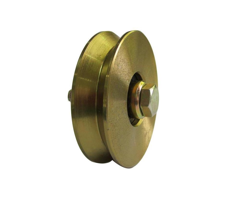 Rolling Gate Wheel With Bolt Single Bearing U Groove