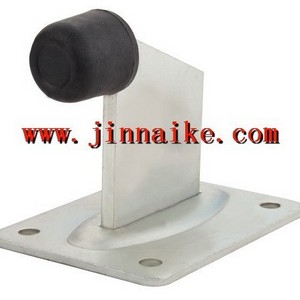 sliding gate stop for sliding gate,iron gate stopper with rubber