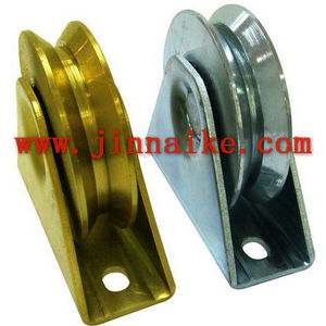 Zinc Y V U H groove sliding gate wheel ,sliding door roller for swing gate