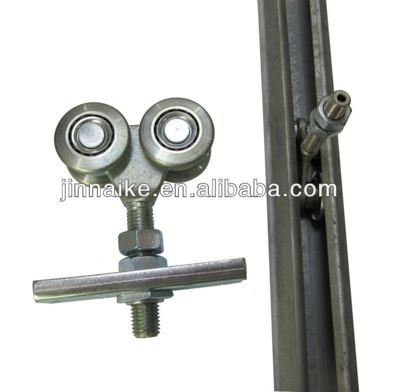 track of sliding gate hanger roller