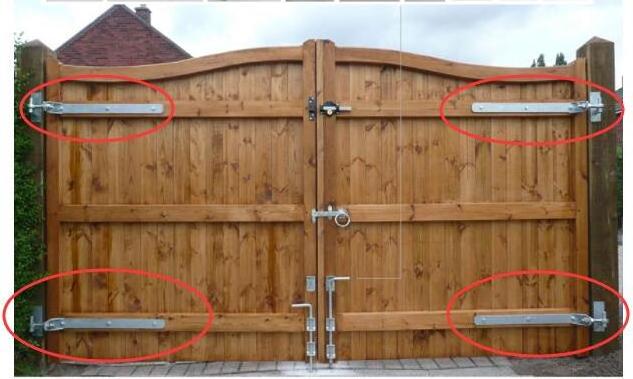 fence gate hinge wooden gate hinges