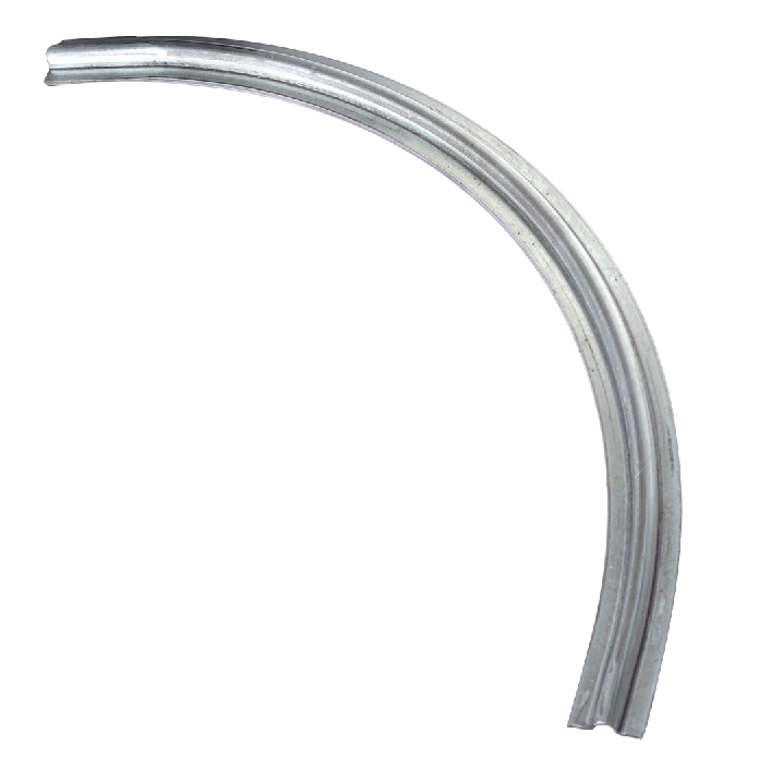 Iron Bolt down Curved sliding gate track