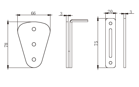 Heavy Duty Steel Sliding Barn Door Latch Lock for Wooden Barn door