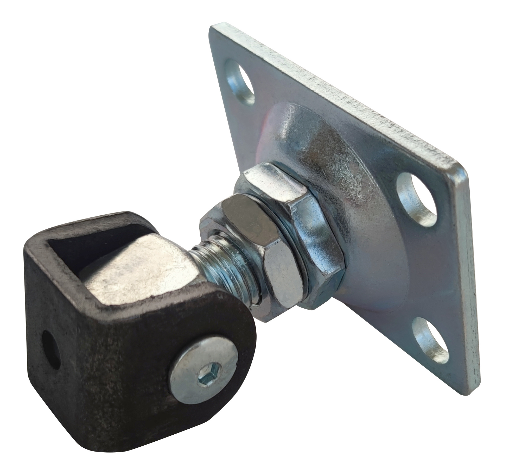 M16 Adjustable Welding Gate Hinge with Fixing Plate