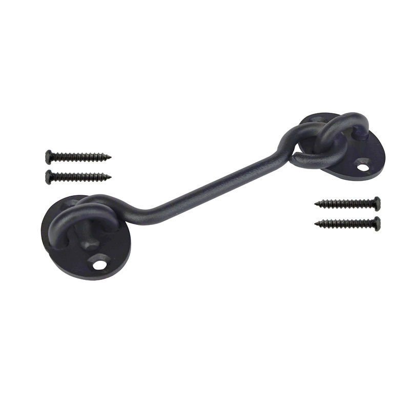 smart black colour Gate Hook and Eye