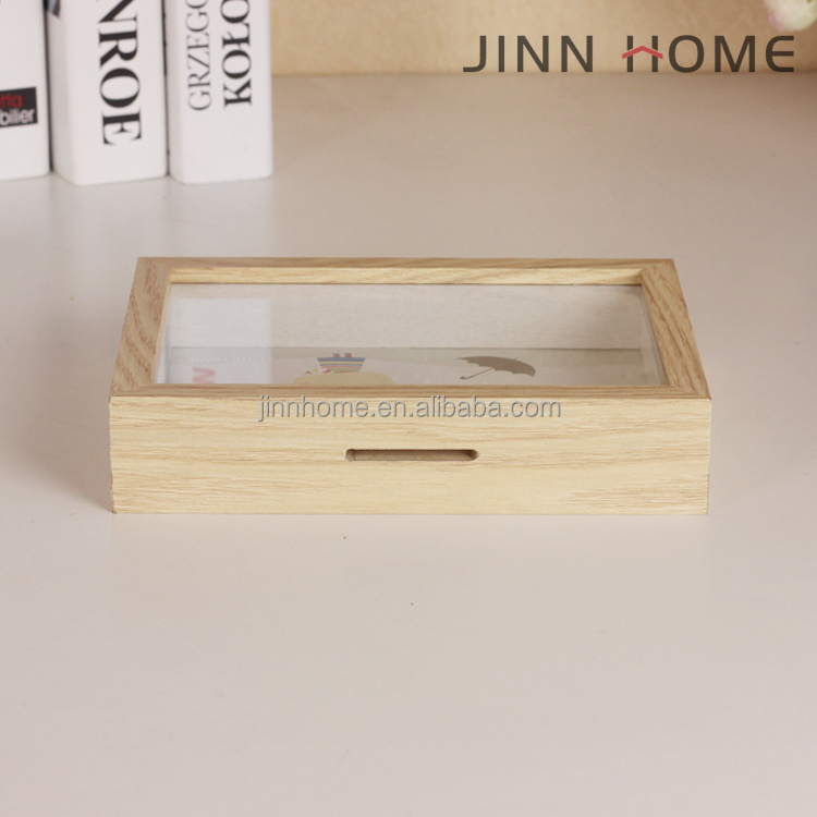 China 3D Deep Wooden Shadow Box Photo Frames 6-7-8-10 inch-wooden Money Box- Custom Design Box-Alcancia