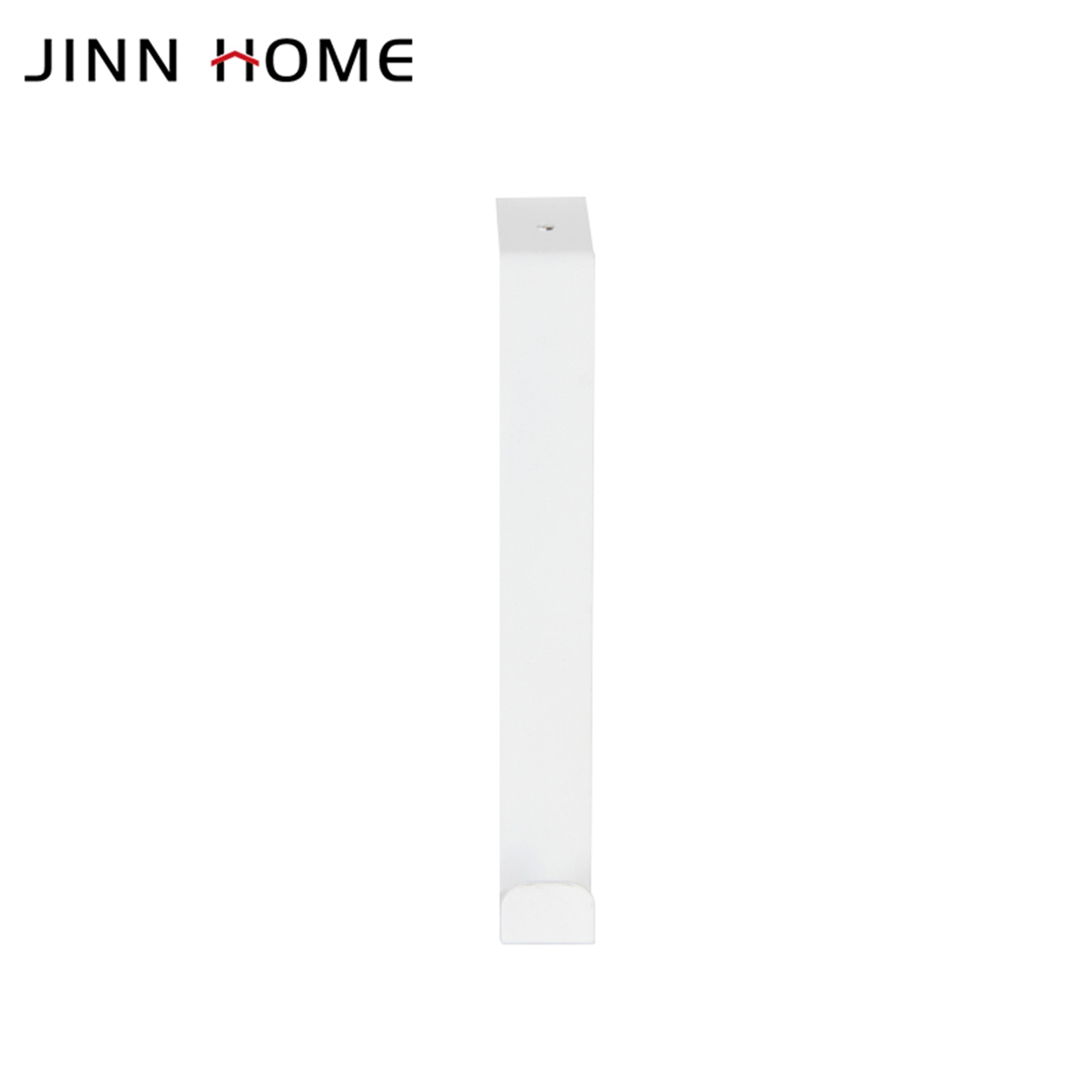 Jinn Home 3PCS Set White Painted Metal Wall Hooks Household Storage Clothing Hanger Rails