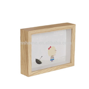 China 3D Deep Wooden Shadow Box Photo Frames 6-7-8-10 inch-wooden Money Box- Custom Design Box-Alcancia