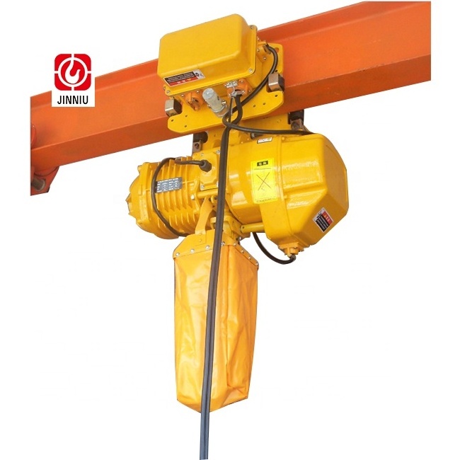 Low Price 1 Ton 2 Ton 3 Ton 5 Ton 220v 440v Lifting Machine Electric Chain Hoist with Motorized Trolley