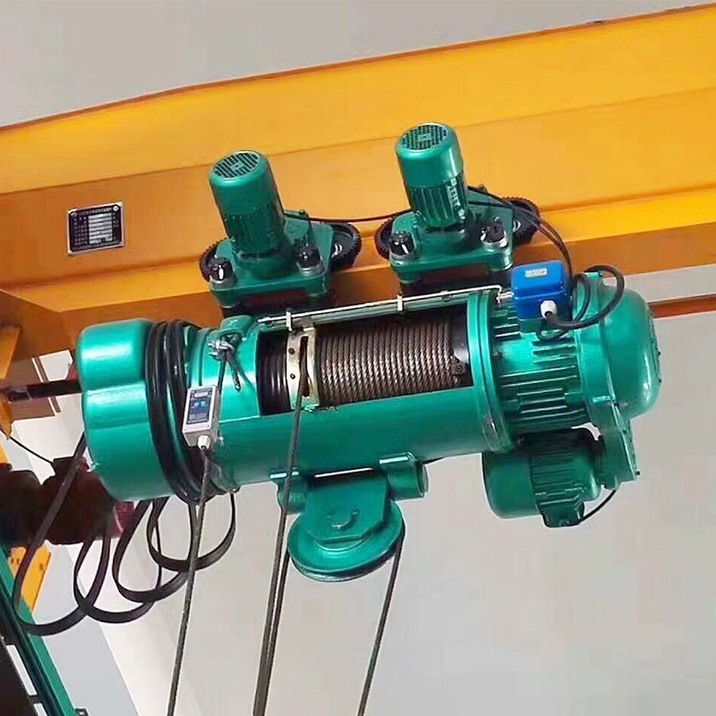 China suppliers design electric cable hoist 5ton Wireless remote control electric wire rope hoist for lifting crane