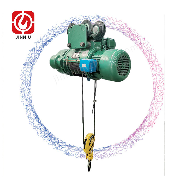 Jinniu 2 ton 3 ton 5 ton Swing Arm Hoist Winch Hoist with Motorized Trolley