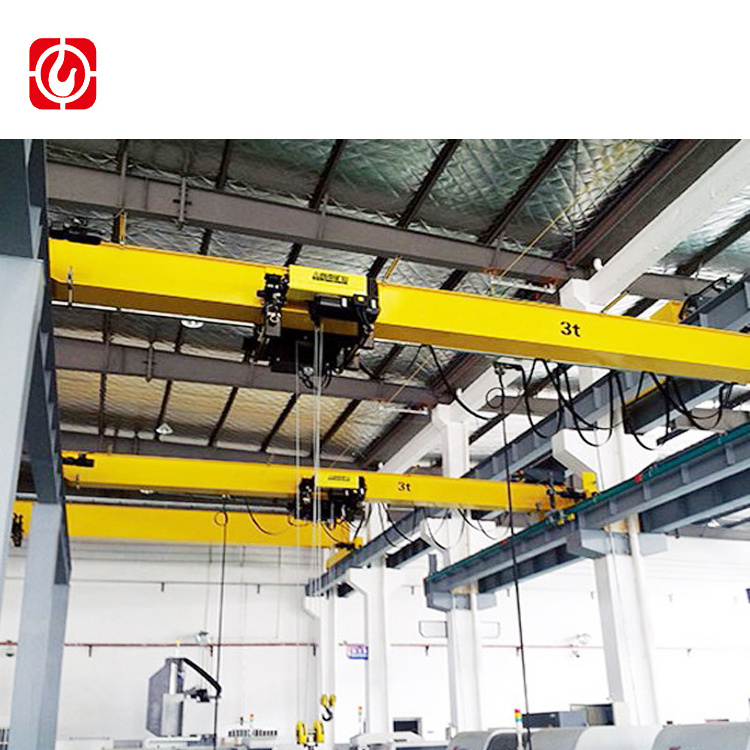 Power 3 ton 5ton 10ton overhead crane 3 mt ponte rolante with crane runway rail