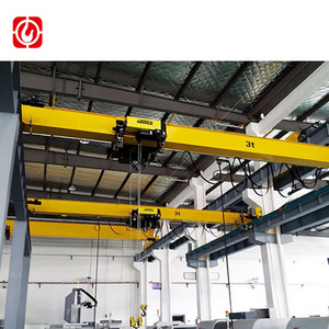 Top quality 3.5t 5t 10t 16t European model EOT crane single beam electric overhead crane