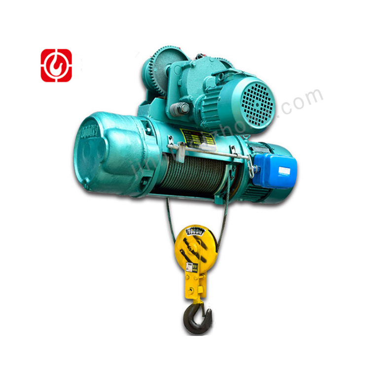 Factory Wholesale 1~16ton Single Beam Radio Control Pulley Motorized Crane Concrete Lifting Electric Wire Rope Hoist