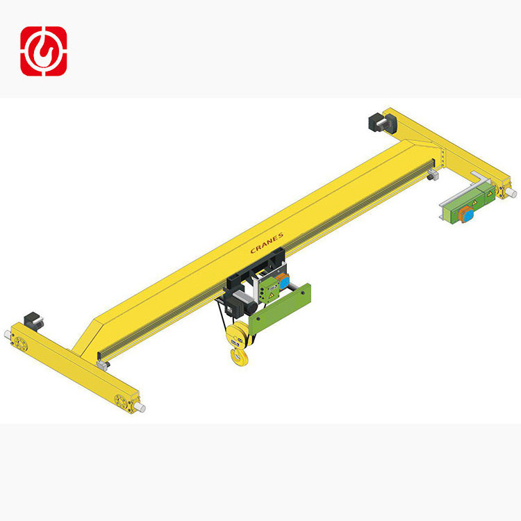 Top quality 3.5t 5t 10t 16t European model EOT crane single beam electric overhead crane