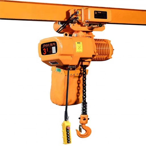 Top selling 0.5t 1t 5t Warehouse Portable Chain Block Electric Chain Trolley Hoist for Hoisting and Lifting