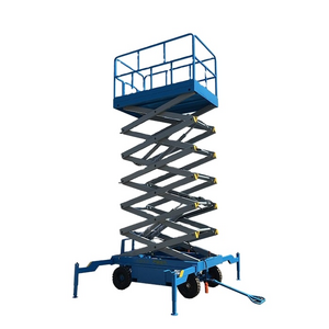 Factory price mobile scissor hydraulic lifter electric scissor lift elevator window cleaning scissor lift