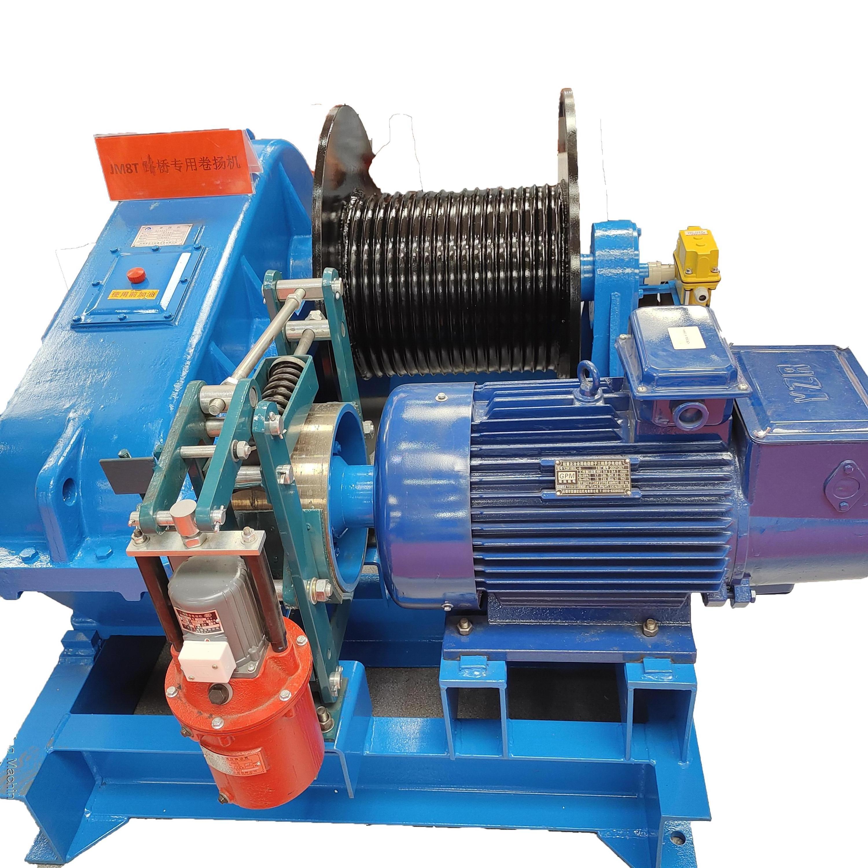 Whole Sale Price Traction Wire Rope High Speed 5ton Electric Winch