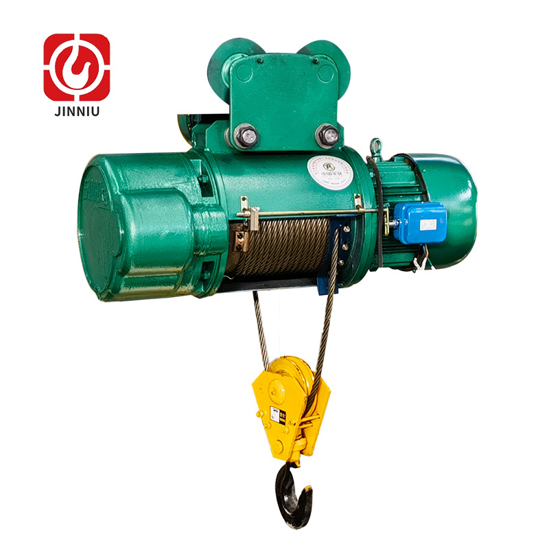 Factory Wholesale 1~16ton Single Beam Radio Control Pulley Motorized Crane Concrete Lifting Electric Wire Rope Hoist