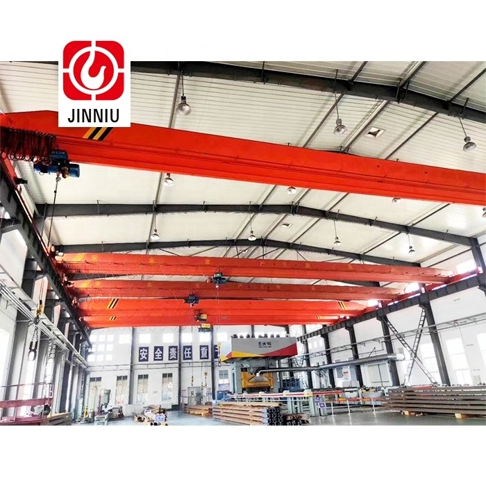 Workshop Warehouse 5Ton 10Ton 15Ton Single Girder Overhead Crane Puente Grua 10 ton with Electric Hoist