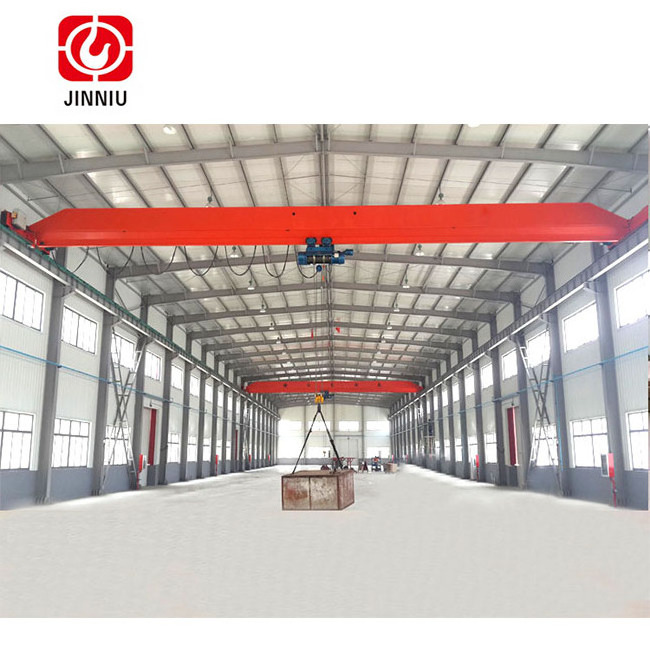 Jinniu 1 ton 5 ton 7.5 ton 10tn Bridge crane overhead motor traveling single girder crane price