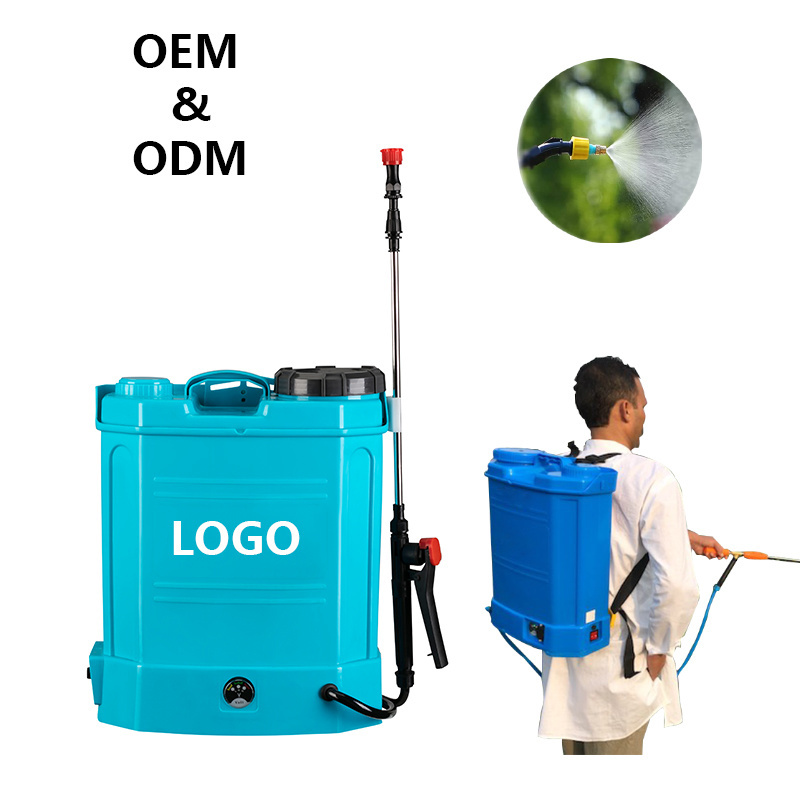 Customized 12L/10L Pe Tank Electric Garden Sprayer 12V Battery Spray Tank Sprayer Agriculture Automatic Farming Knapsack Sprayer