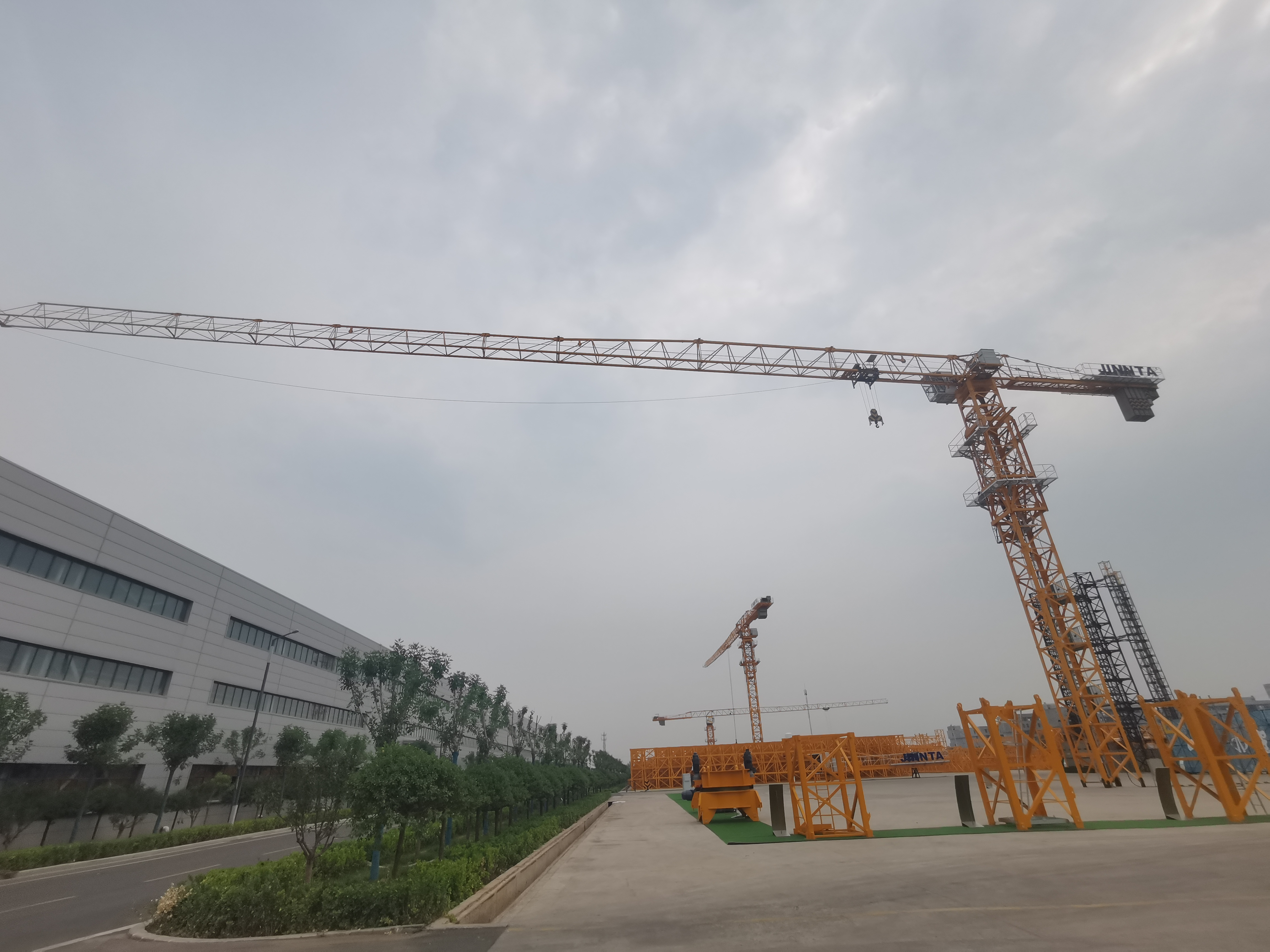 100% brand new original hot selling product inverter PLC 50 m three-speed STP125(C6015P-8) manual JINNTA tower crane