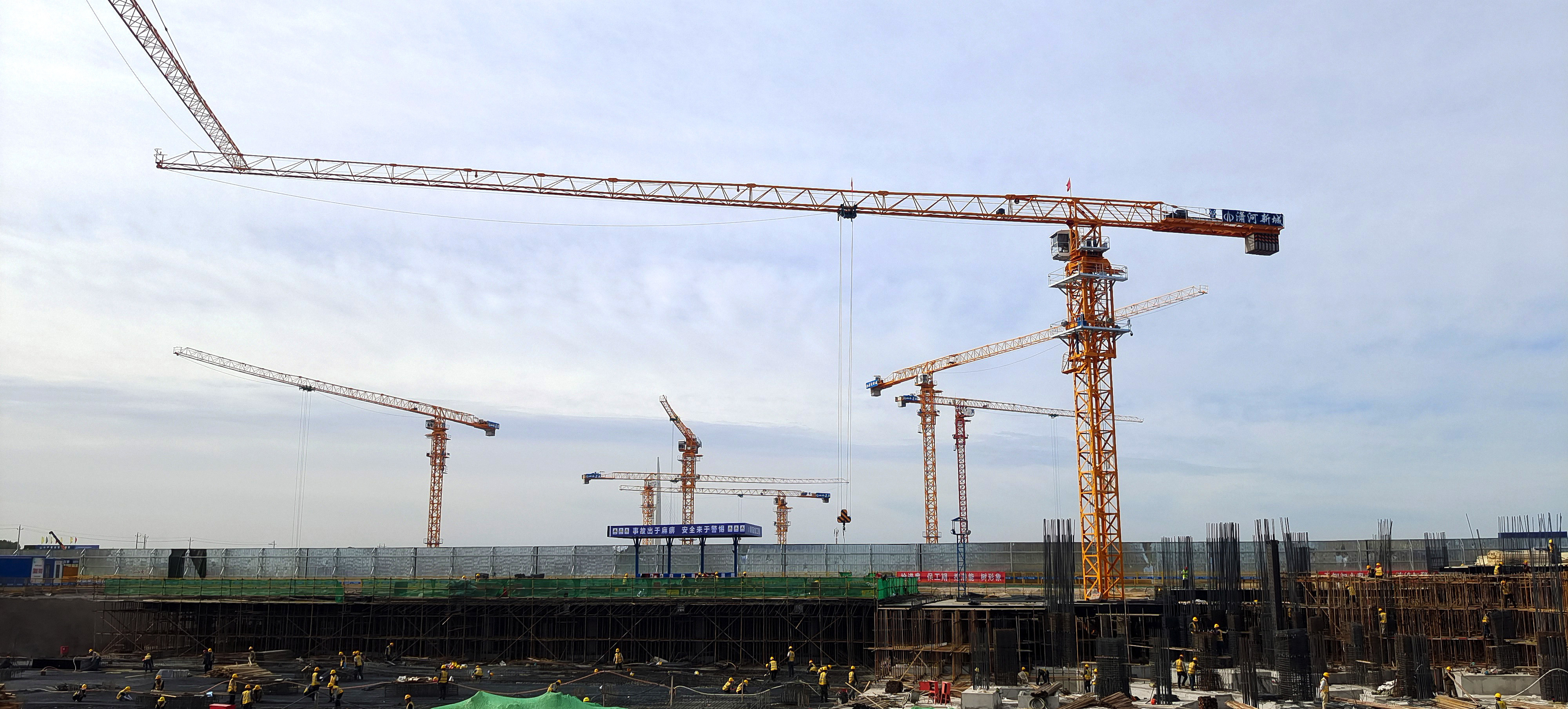 SHANXI JINNTA Wholesale Direct Sales STP80(C6010P-6) Jinnta Tower Crane Manual With Big Promotion 80Kn M Tower Cranes