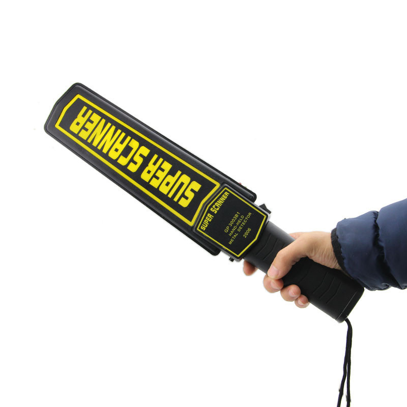 Jinnuoan Cheapest Factory Price security scanner handheld metal detector on for airport inspection