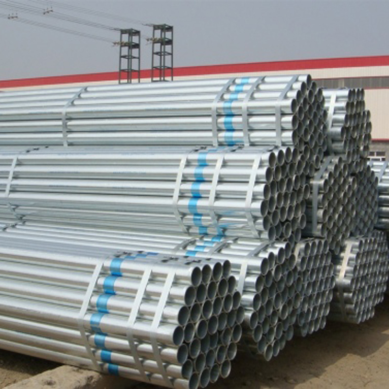 ASTM A252 14 Gauge Hot Dipped Gi Galvanized Steel Round Pipe Price For Fence