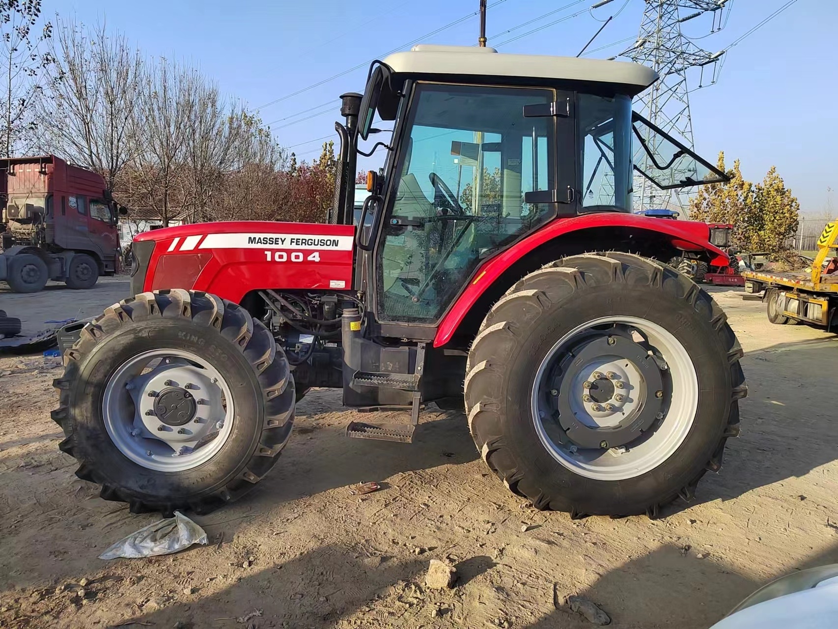 Massey Ferguson Tractor 290 , MF 385 And MF 390 agriculture machine farm tractor Rated Power (Hp) 100Hp 120hp