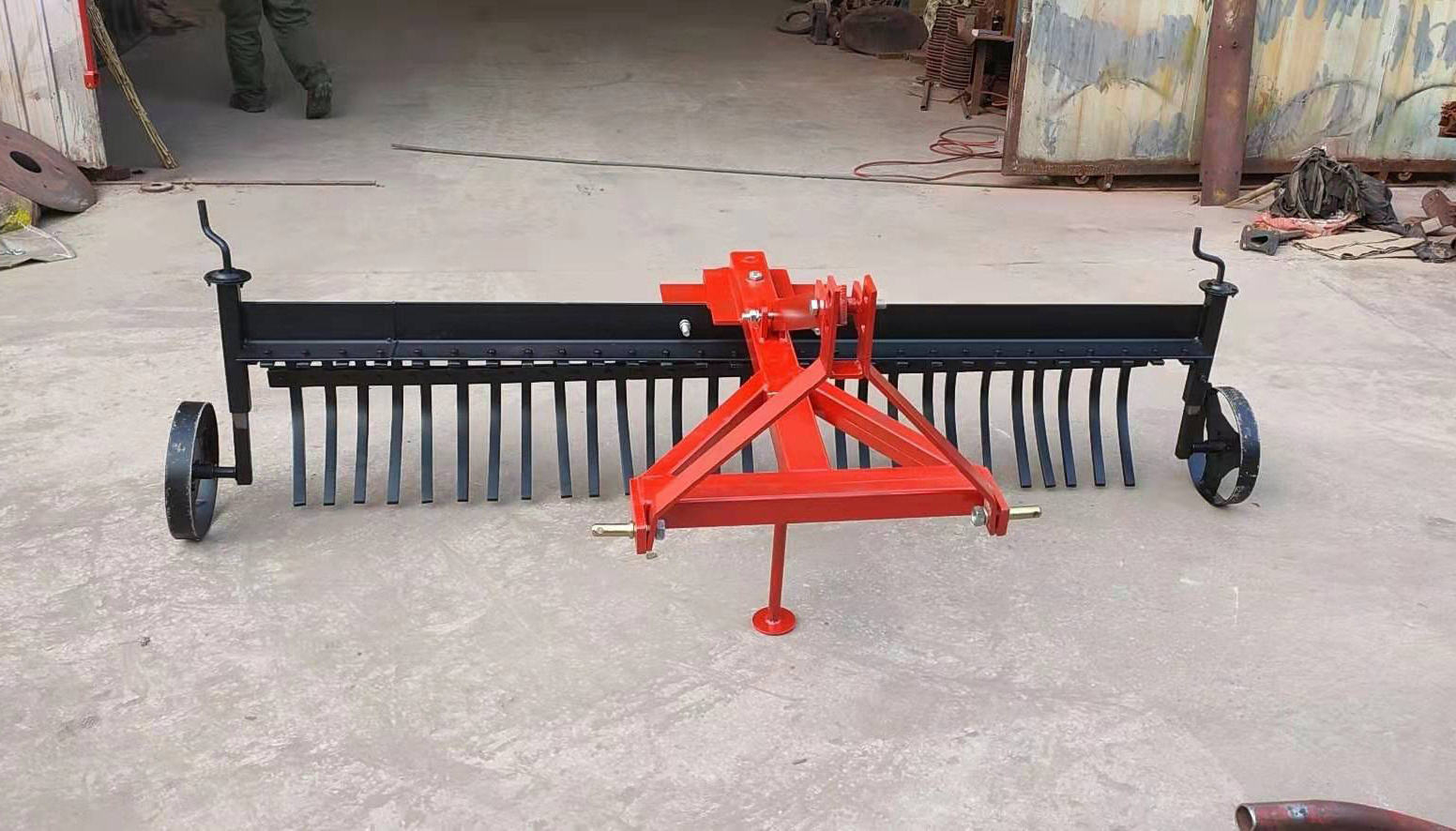 Flexible Tine Spring tooth Chain Harrow for seeding lawns or food plots tractor tooth harrow