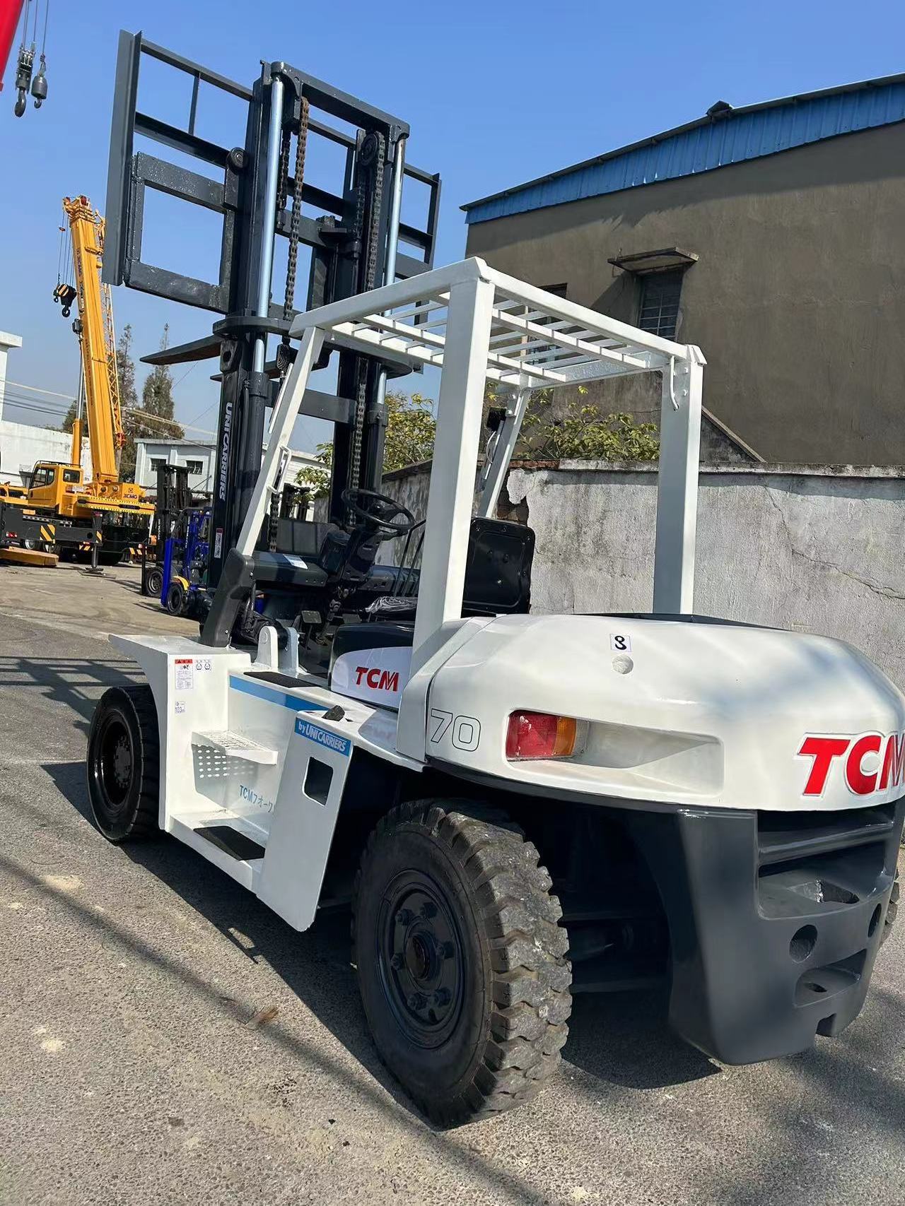 Hot sale Second hand forklift TCM Japan Original mini 7 Ton Used diesel forklift  in good condition for cheap sale