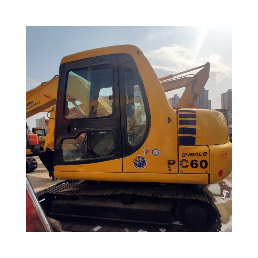 Factory price Excavator used original Komatsu PC60 Diggers in good condition and high quality good pricefor sale