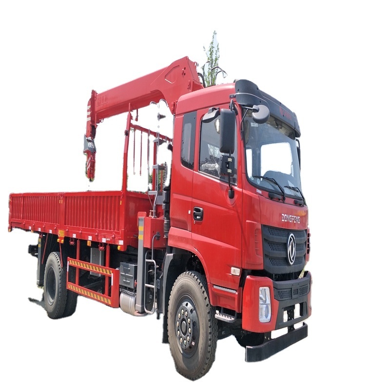 6 Wheeler telescopic arm ,8 ton 6 wheel 4*2 lorry crane dimension