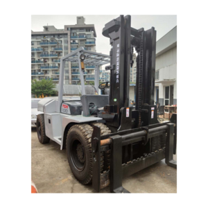 low price excellent quality used FD100 10t tcm forklift original from japan for sale