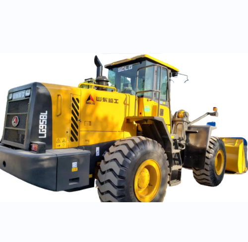 SDLG LG958L construction machinery 5t hydraulic cylinder 3 cubic meter bucket mini 5 ton long boom front wheel loader for sale