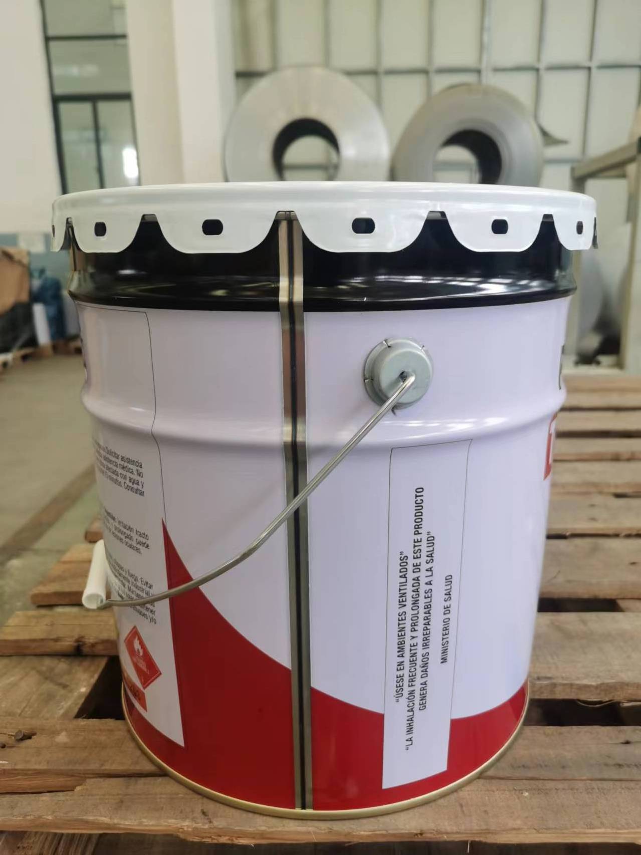 Factory Direct Sales Are Easy To Use 5 Gallon Chemical Pails Custom Metal Paint Oil Steel Bucket