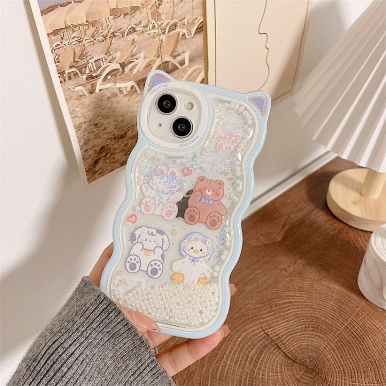 Mobile Phone Case Cover Transparent Newly Wholesale Cute Fashion Lovely Hello Kitty for Iphone 14 13 12 X Pro MAX 7/8 Plus