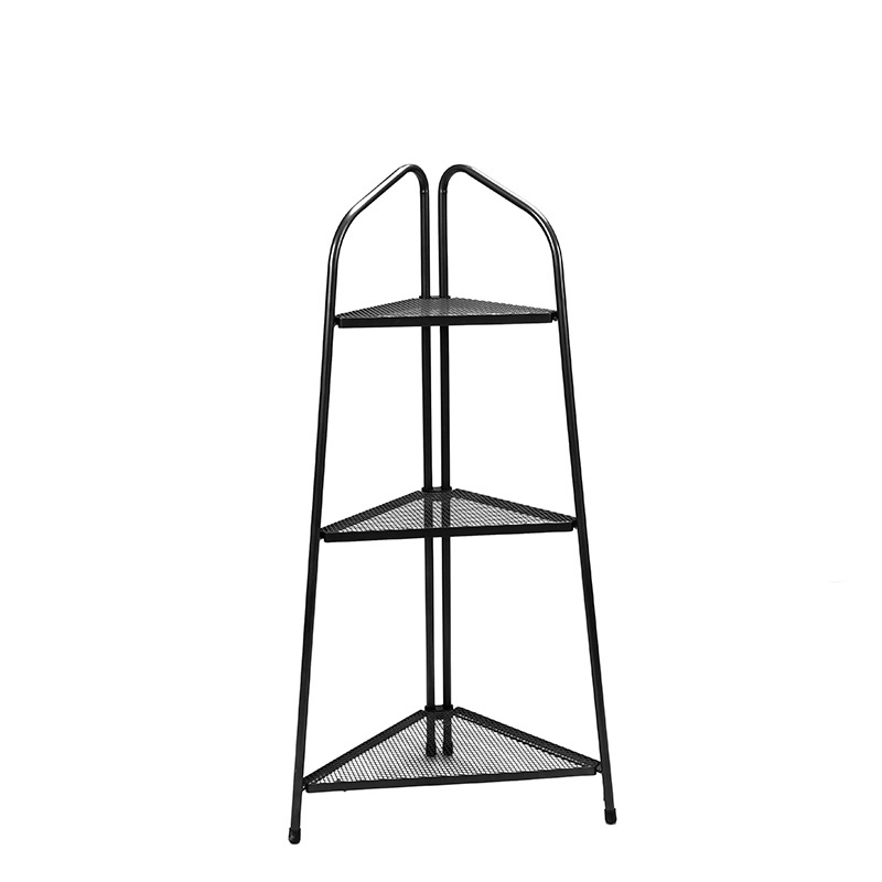 Custom Metal 3 Layer Multifunctional outdoor flower stand Modern  popular flower stand furniture for garden outdoor