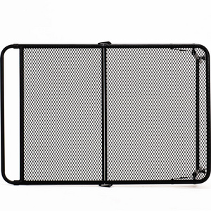 Tire Table Vehicle Tire-Mounted Steel Camping, Travel, Tailgating and Outdoor Work Table, Black powder coating iron mesh