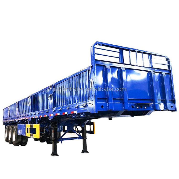 Manufactory Direct Enclosed 3 4 Axle 20Ft 40Ft 45Ft Heavy Capacity Cargo Semi Trailer For Sale